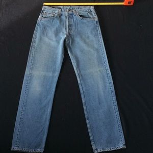 Vintage 80-90’s Levi 501 Nice character and fade
